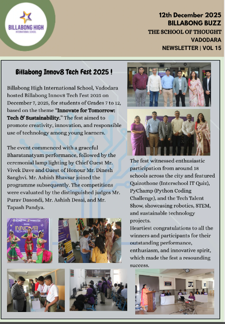BHIS Vadodara Newsletter 12thDec2025